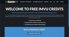 Desktop Screenshot of freeimvucredits.net